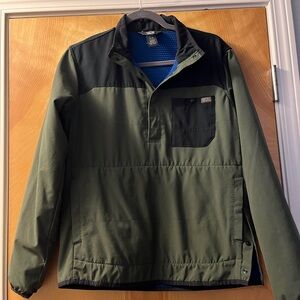 Mountain Hardwear Olive and Black Windbreaker